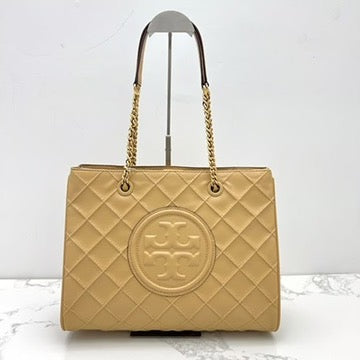 Fleming soft leather chain tote bag