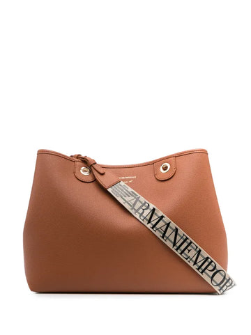 Emporio Armani
logo-strap tote bag Large