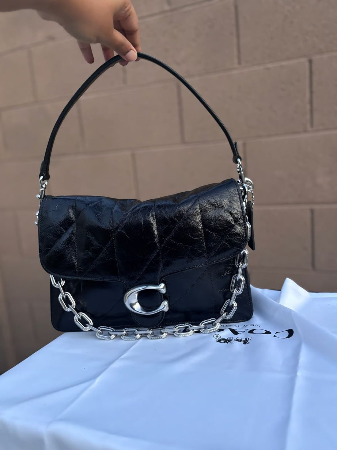 Coach Chain Tabby 30 shoulder bag