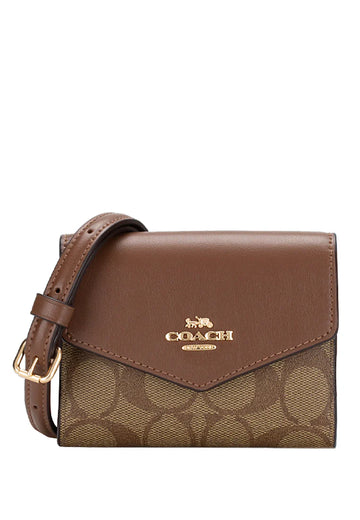 Coach Mini Envelope Wallet with Strap