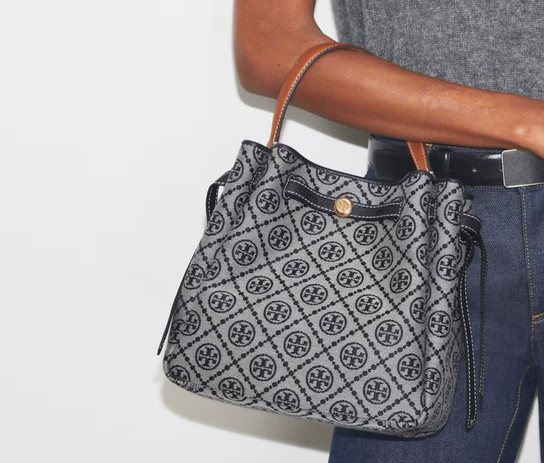 T Monogram Romy bucket bag