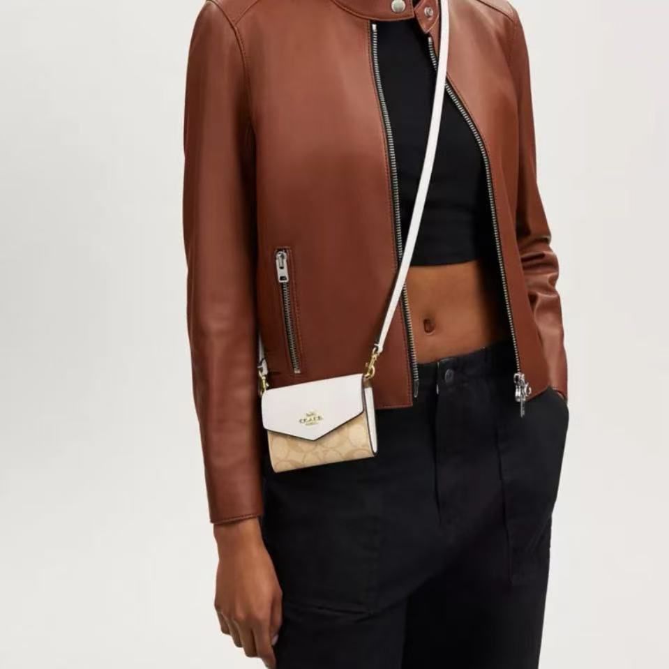 Coach Mini Envelope Wallet with Strap