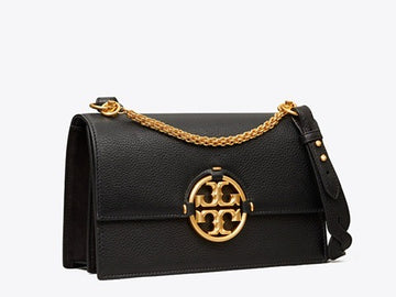 Tory Miller shoulder bag pebbled leather