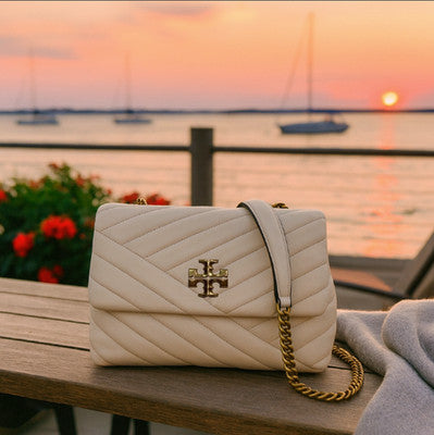 TORY BURCH
small Kira Chevron Convertible shoulder bag