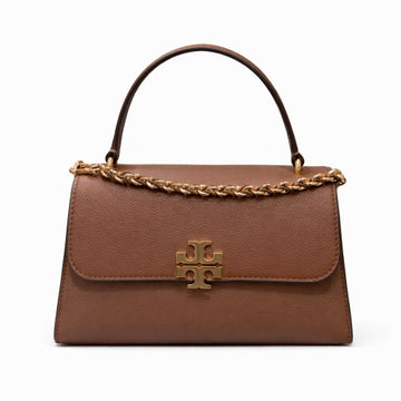 Tory Burch Britten Medium Adjustable Shoulder Bag InTiramisu