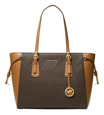 MICHAEL MICHAEL KORS
Taryn Large Signature Logo and Leather Tote Bag