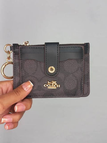Multifunction Card Case In Signature Canvas