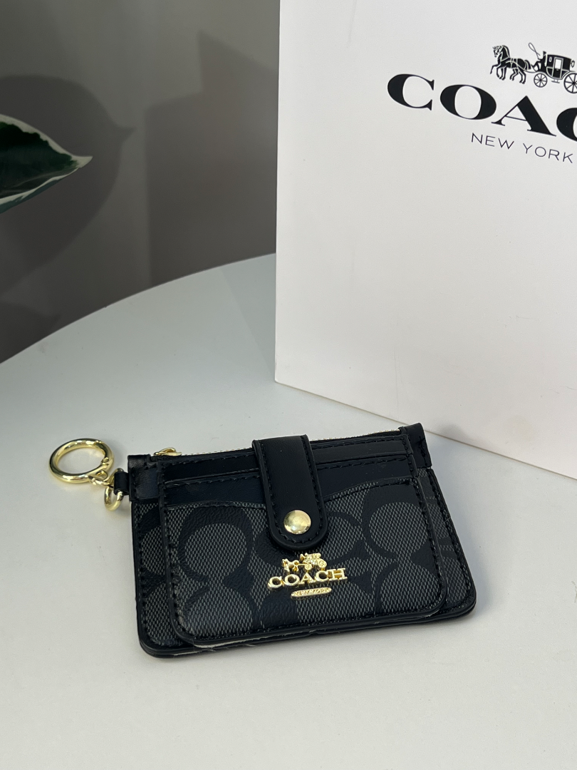 Multifunction Card Case In Signature Canvas
