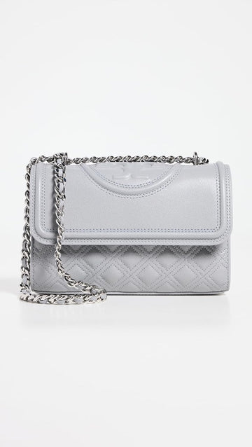 Tory Burch
Women's White Fleming Caviar Small Convertible Shoulder Bag
