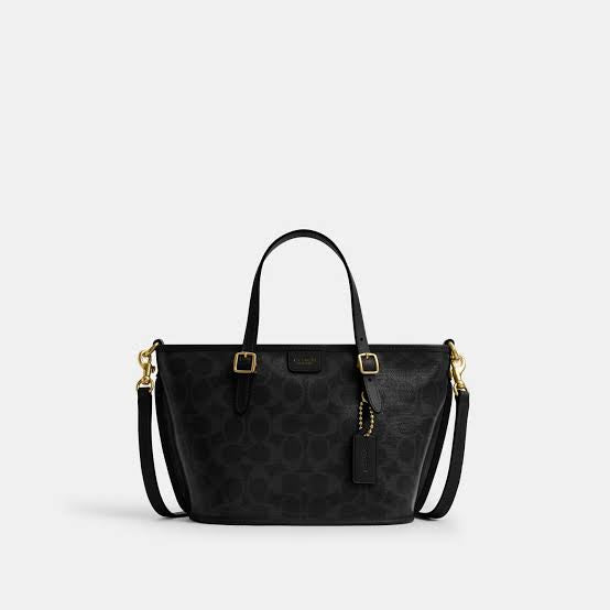 COACH TAXI TOTE BAG 21 IN SIGNATURE CANVAS