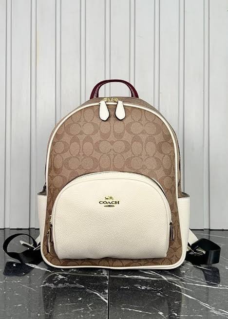 COACH COURT BACKPACK IN SIGNATURE CANVAS CZ176 BROWN