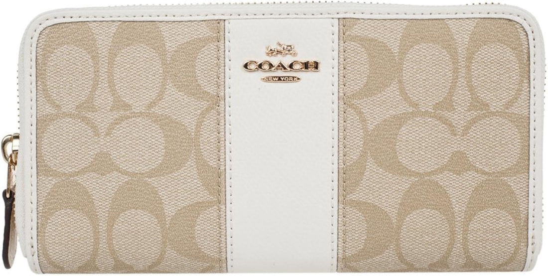Coach Authentic Leather Accordion Zip Wallet *Boutique purchase