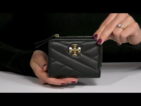 Tory Burch kira chevron bifold mini wallet