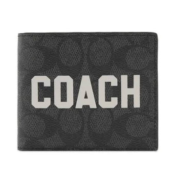 This item is a Coach 3-In-1 Wallet in Signature Canvas with Coach Graphic.