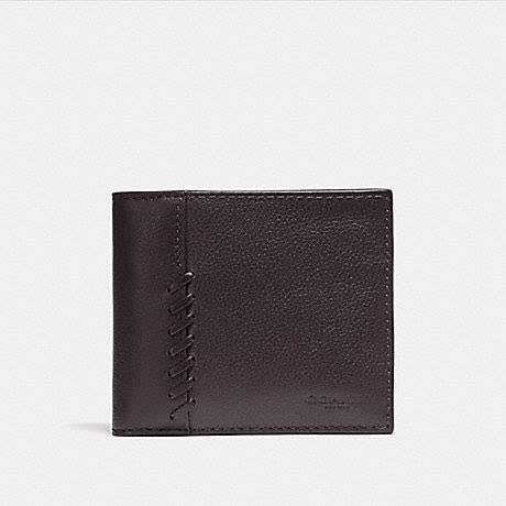 Coach 3-IN-1 Wallet With Baseball Stitch