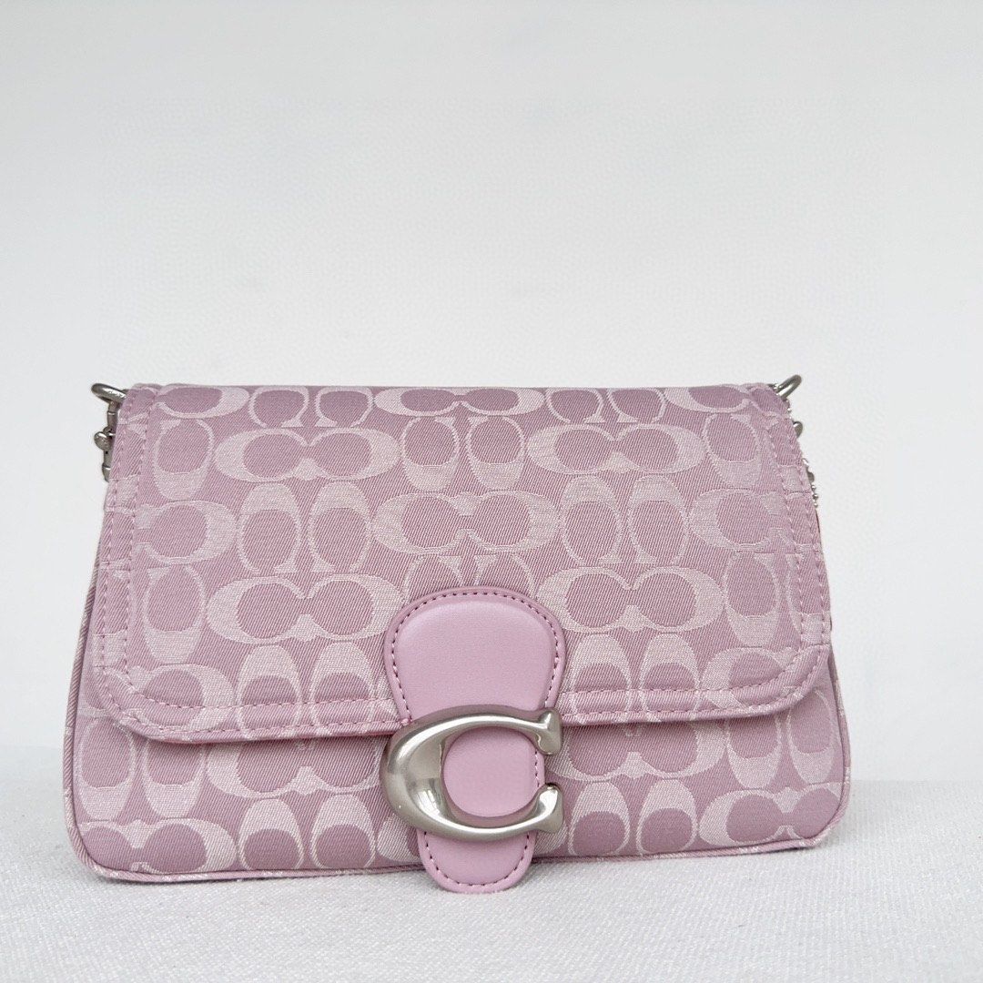 COACH CJ854 SOFT TABBY SHOULDER BAG IN SIGNATURE