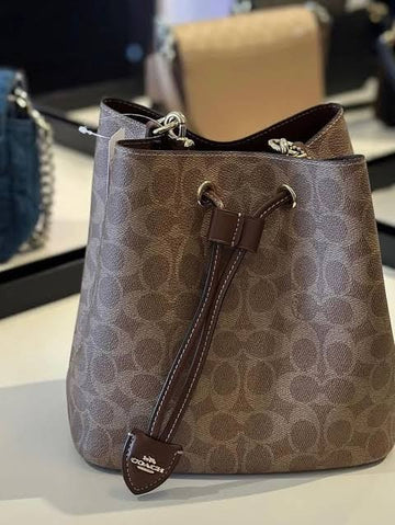 Rowan Bucket Bag In Signature Canvas
