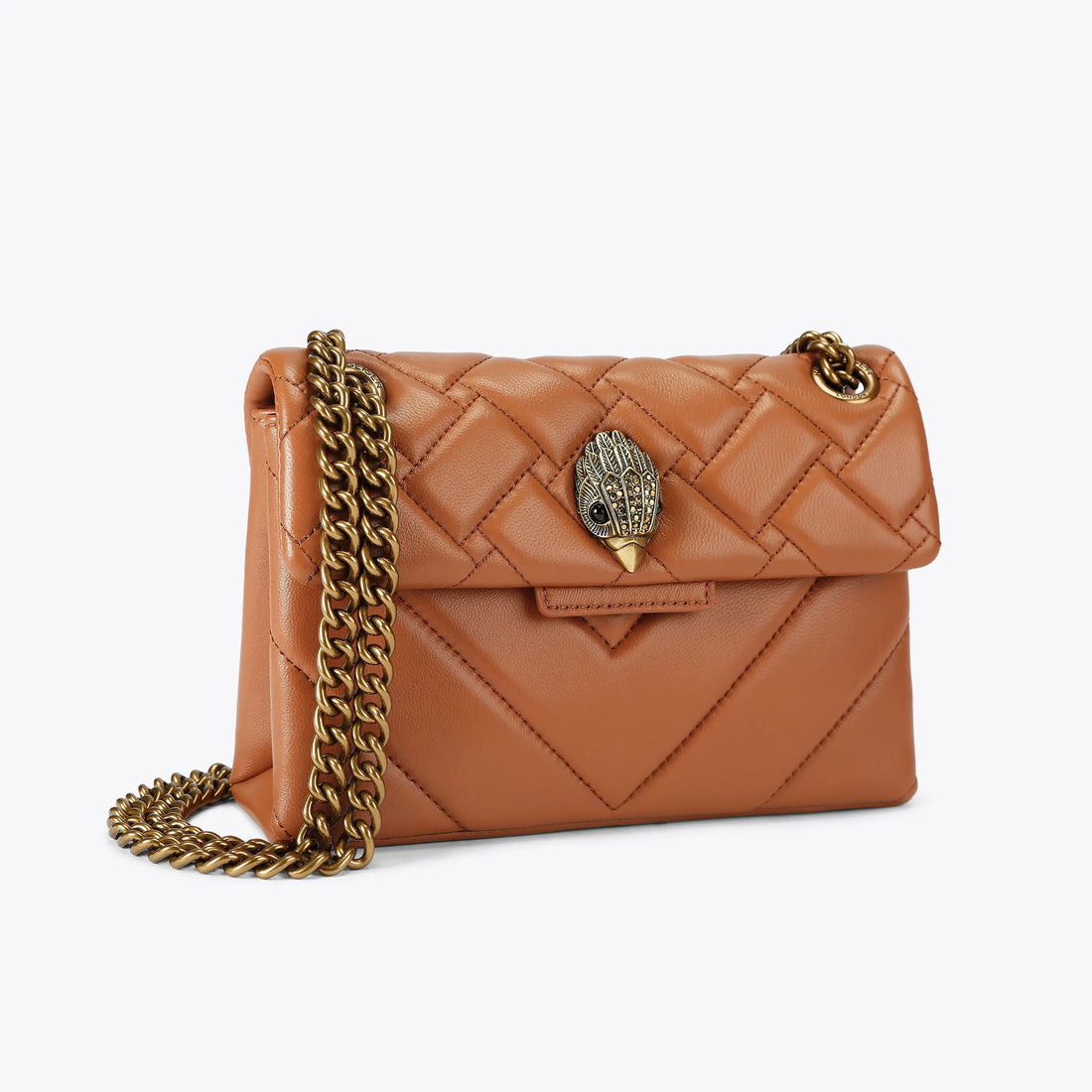 Mini Kensington Quilted Leather Convertible Crossbody Bag