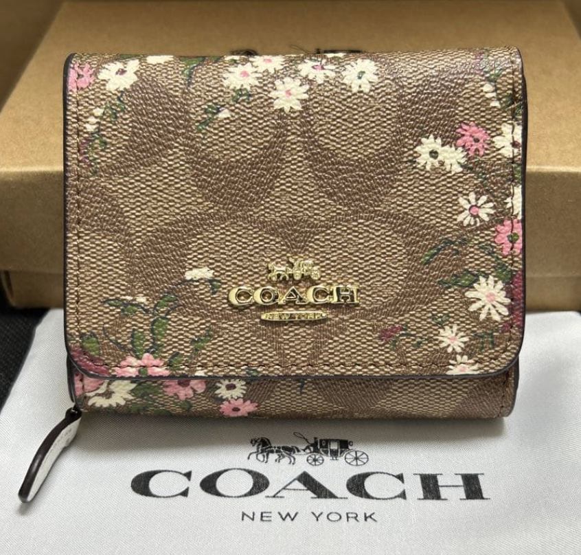 Coach Small Trifold Wallet