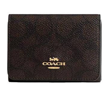Coach Small Trifold Wallet