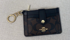 Coach Attachment Card Case