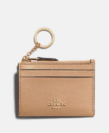 Coach leather card case