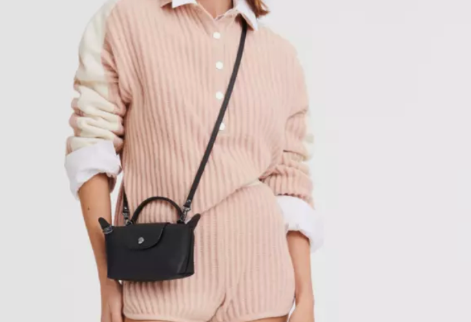 Longchamp Le Pliage Xtra XS pouch leather