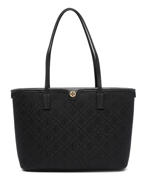 Tory Burch small T Monogram zip tote bag