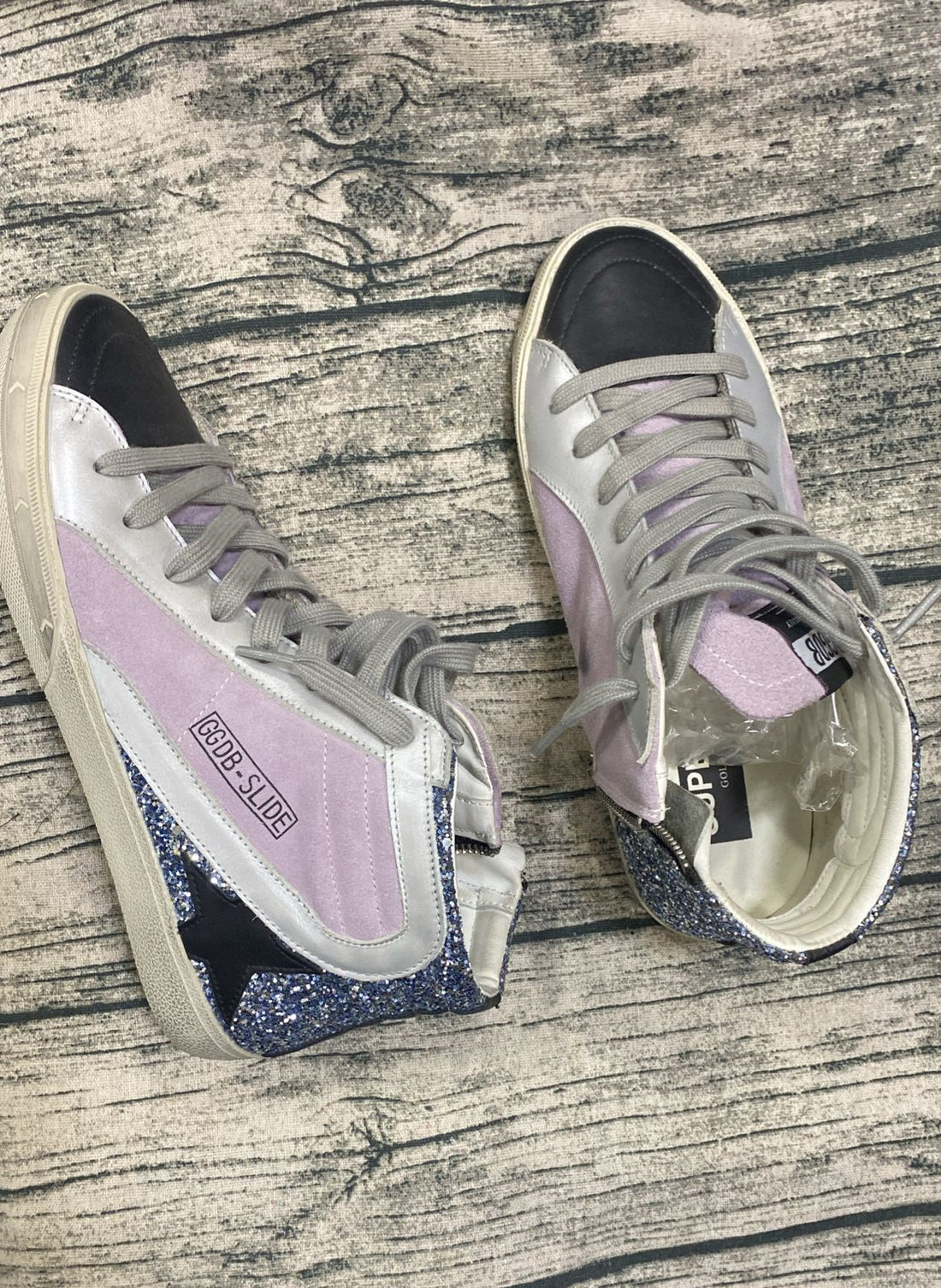 Golden Goose Slide high-top sneakers