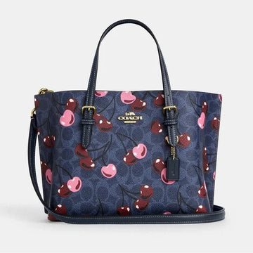 Coach Mollie Tote 25 cherry