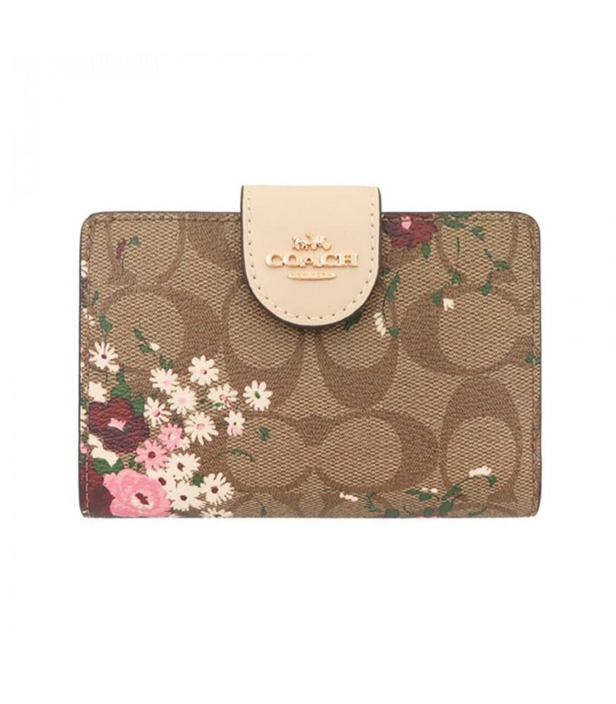 Coach Corner-Zip Wallet
